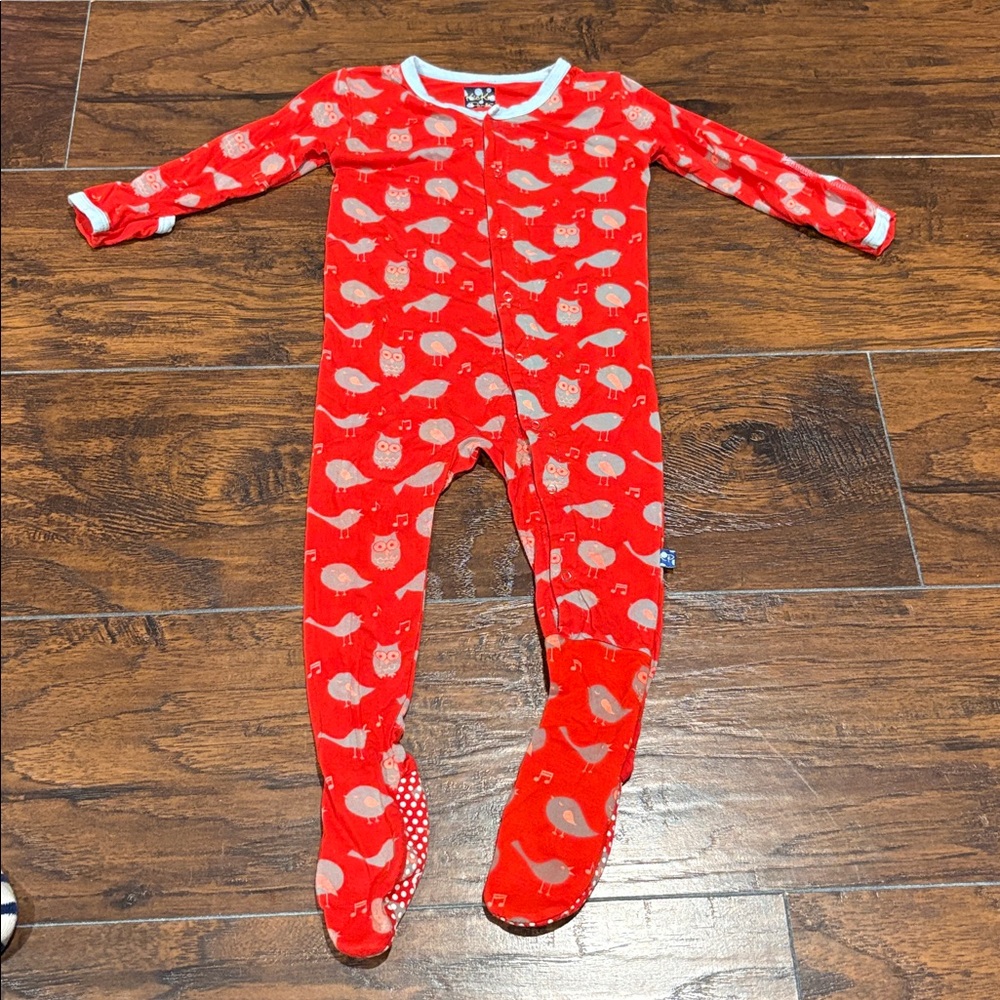 Kicked Pants Footed Snap Bamboo Sleeper